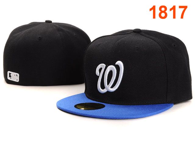 Washington Nationals MLB Fitted Hat PT16